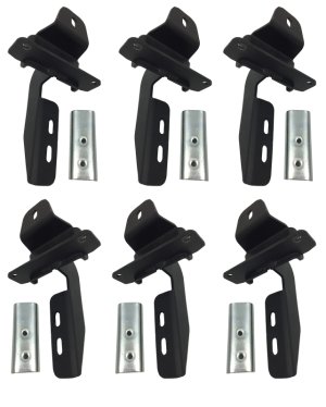 Jeep Wrangler JLU Mounting Brackets - Go Rhino - OE Xtreme - `18-`20